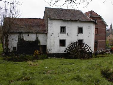 Oude watermolen aan de Geer bij Eben-Emael