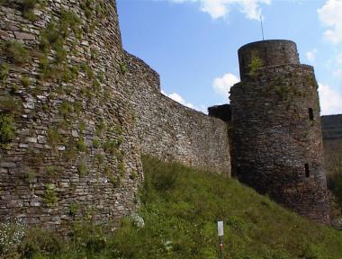 De oude burcht van Burg-Reuland