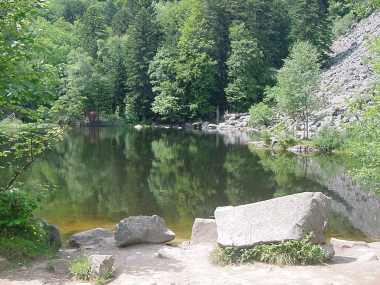 Het rustieke Lac du Fischboedle Het rustieke Lac du Fischboedle