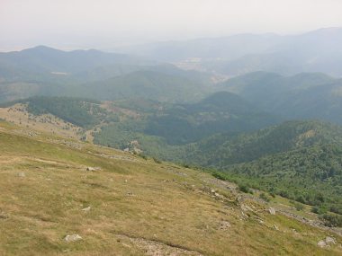 Uitzicht vanaf de Grand Ballon Uitzicht vanaf de Grand Ballon