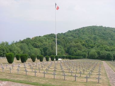 Nationale militaire begraafplaats op de col du Silberloch