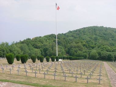 Nationale militaire begraafplaats op de col du Silberloch Nationale militaire begraafplaats op de col du Silberloch