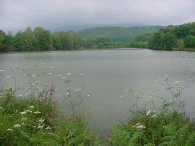 Een van de eerste meren: het �tang d'Amont