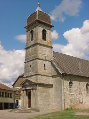 Mooi kerkje in Echenans-sous-Mont-Vaudois Mooi kerkje in Echenans-sous-Mont-Vaudois