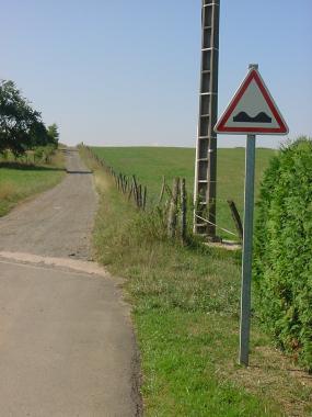 Laatste 'heuvels' tussen Ch�tenois-les-Forges en Nommay Laatste 'heuvels' tussen Ch�tenois-les-Forges en Nommay