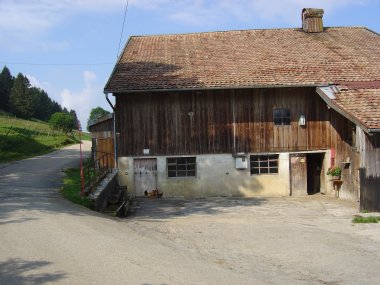 De mooie oude Ferme des Moines