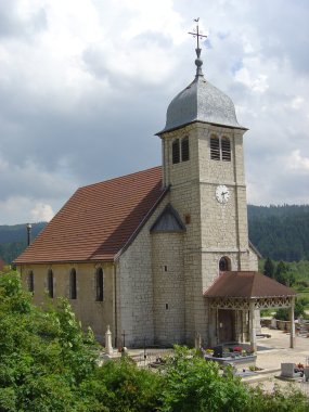 Kerk van La Cluse-et-Mijoux Kerk van La Cluse-et-Mijoux