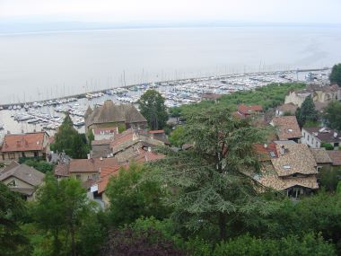 De haven van Thonon-les-Bains De haven van Thonon-les-Bains