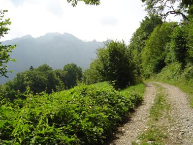 Zicht op bergen nabij Armoy Zicht op bergen nabij Armoy