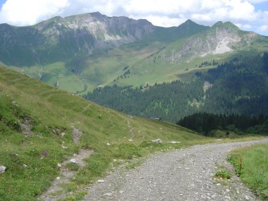 Landschap nabij de Col de la Gol�se Landschap nabij de Col de la Gol�se