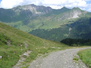 Landschap nabij de Col de la Gol�se