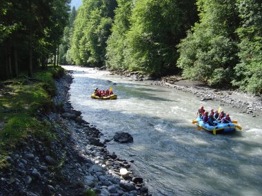 Wildwatervaren op le Giffre Wildwatervaren op le Giffre