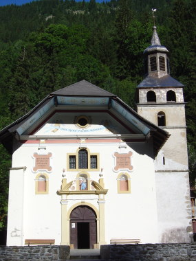 De kerk Notre-Dame de la Gorge