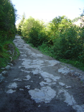 Oude Romeinse weg 'des Rochassets' Oude Romeinse weg 'des Rochassets'
