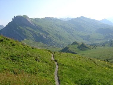 Uitzicht nabij la Petite Berge Uitzicht nabij la Petite Berge