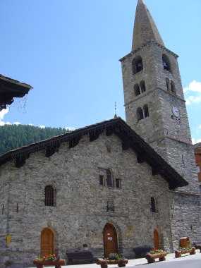 Kerk in Val d'Is�re