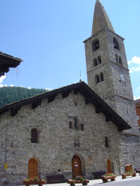 Kerk in Val d'Is�re Kerk in Val d'Is�re